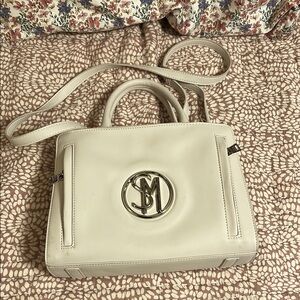 Steve Madden cream purse
